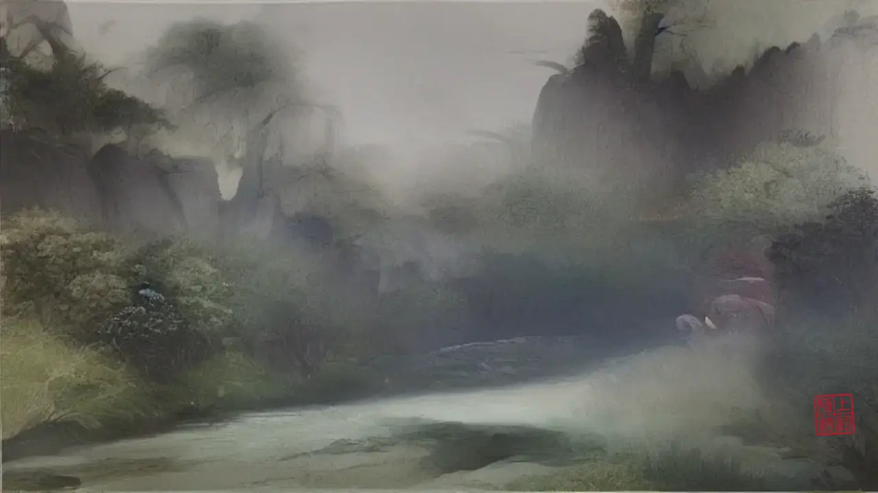 李贺骑驴，锦囊比路先满