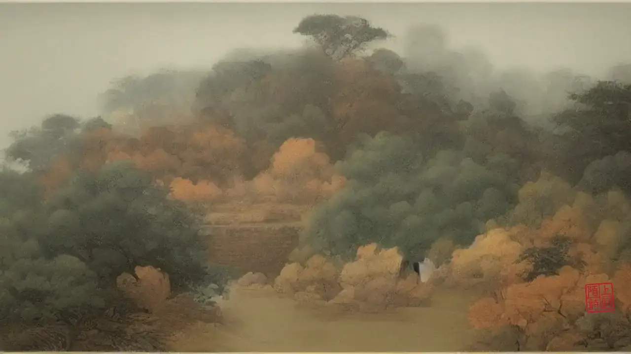 白日西落，他仍在拣那一句