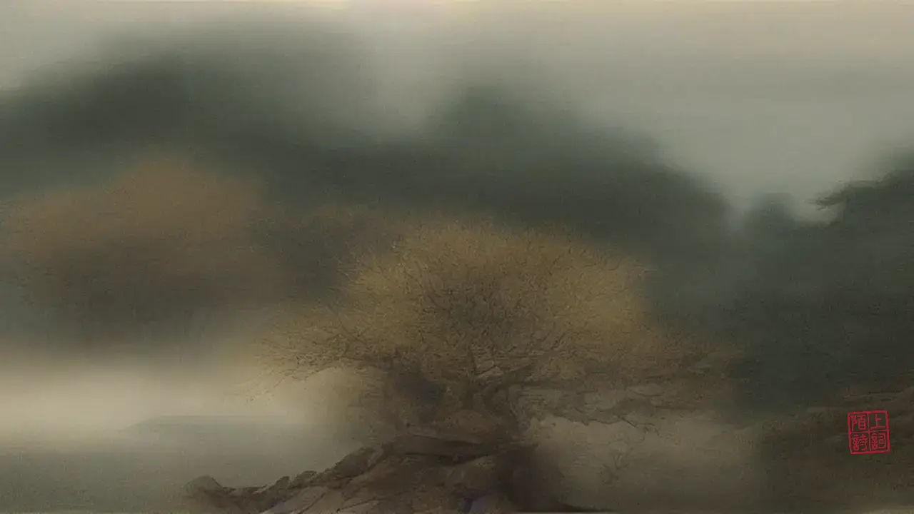 韦应物在滁州，幽草比政声深