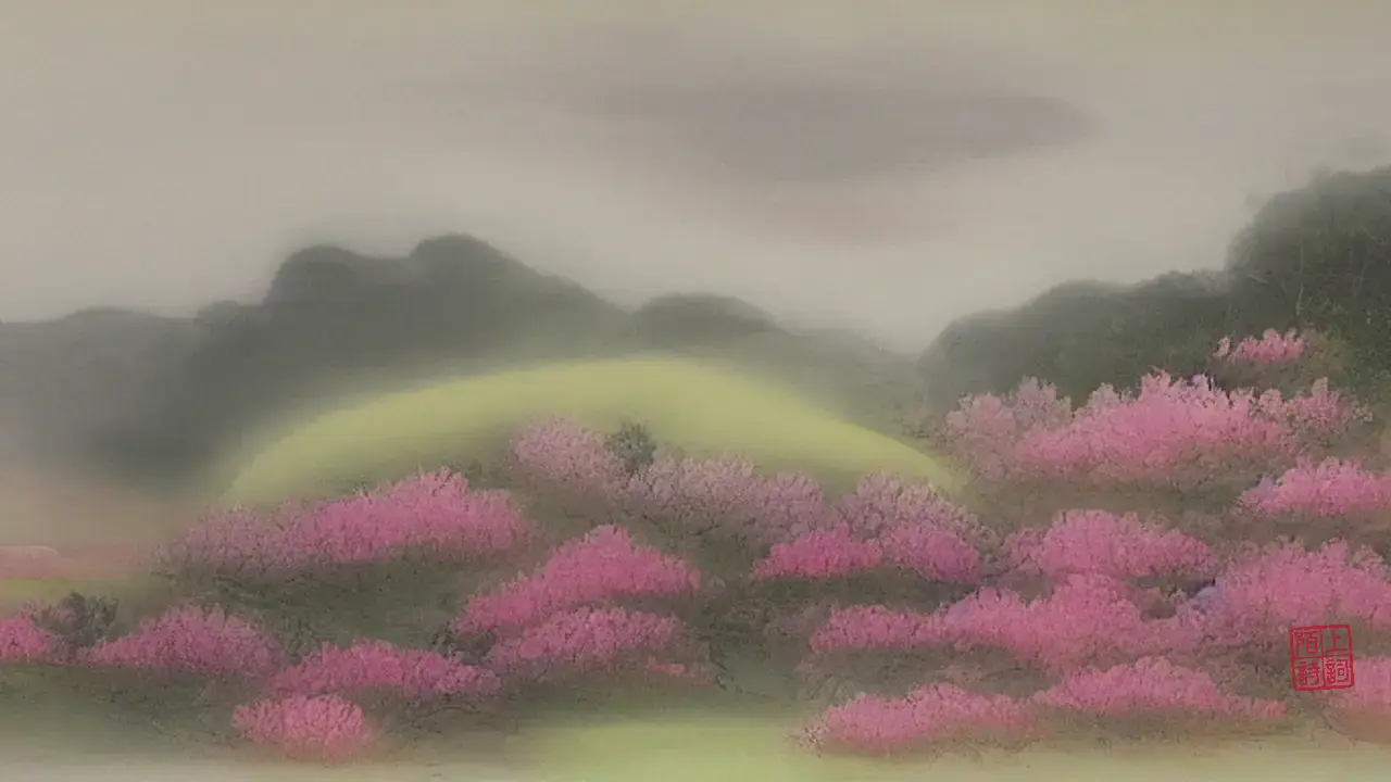 唐寅在桃花坞，笑比泪响