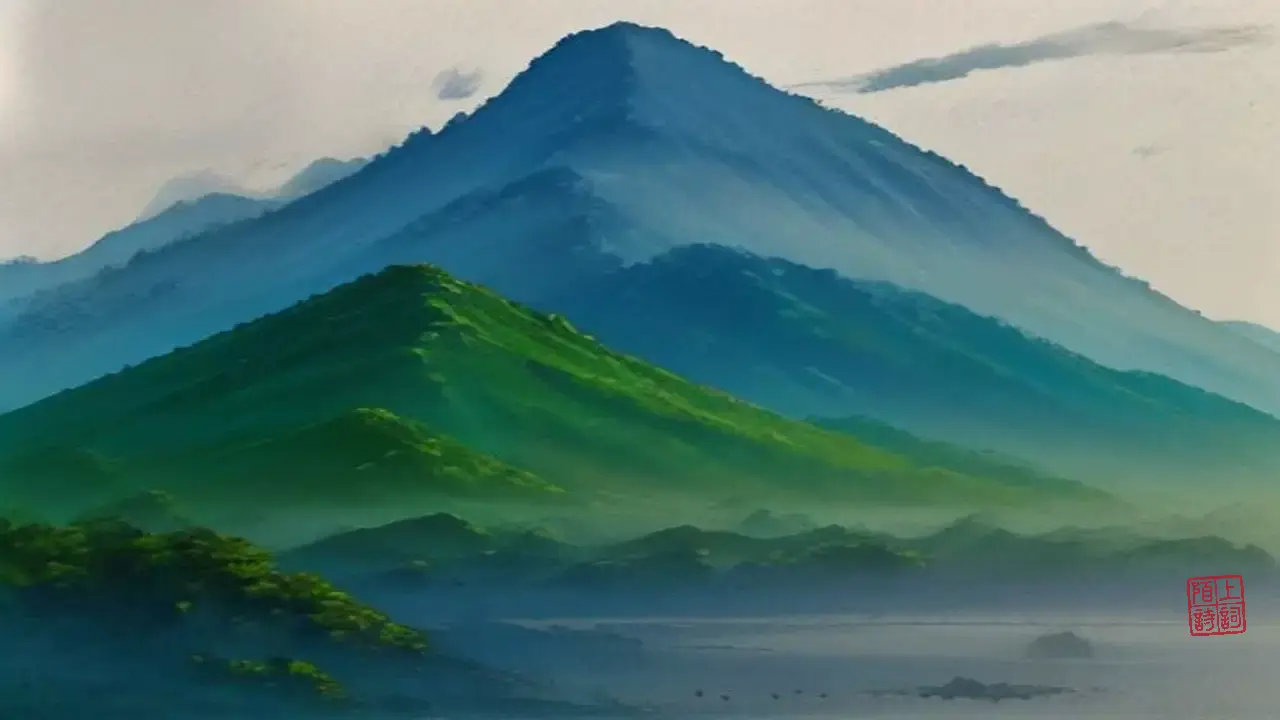 前段的景，后段的人
