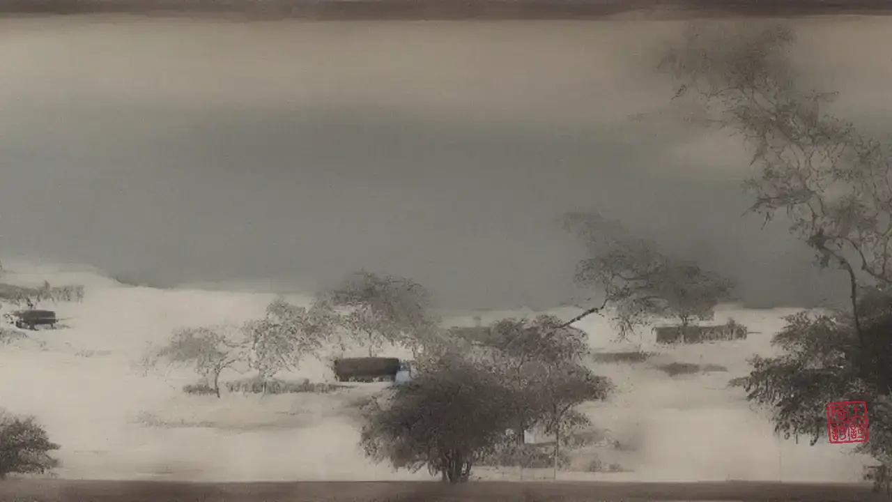 柳永在长亭，雨比话先停