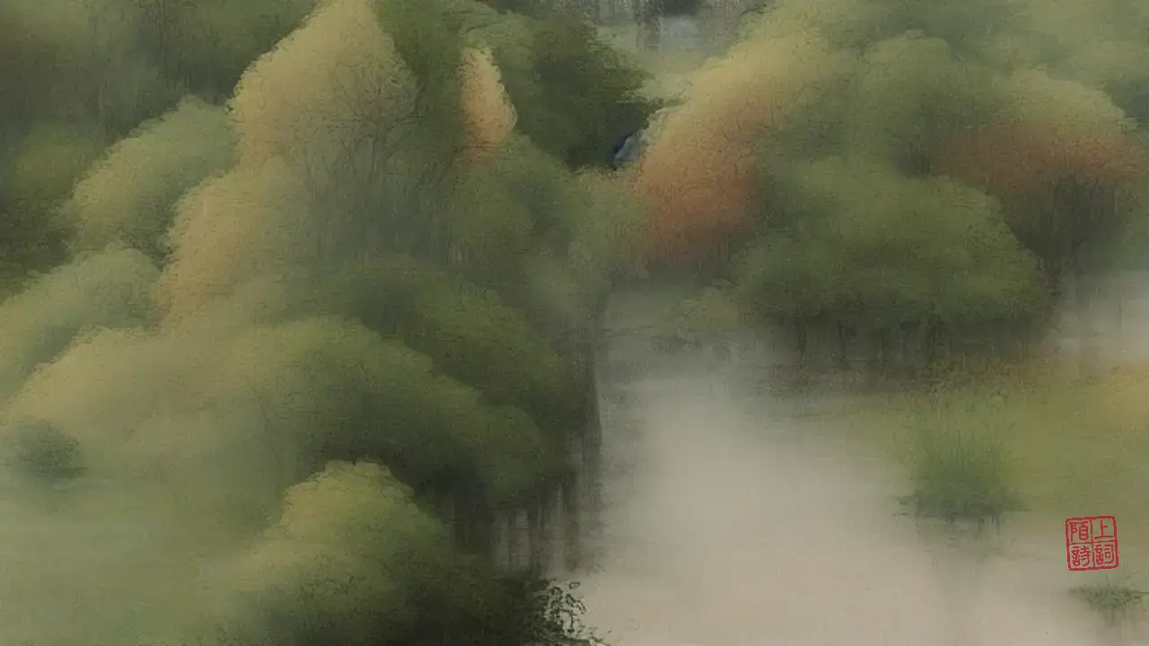 野渡无人，舟横在谁的诗里