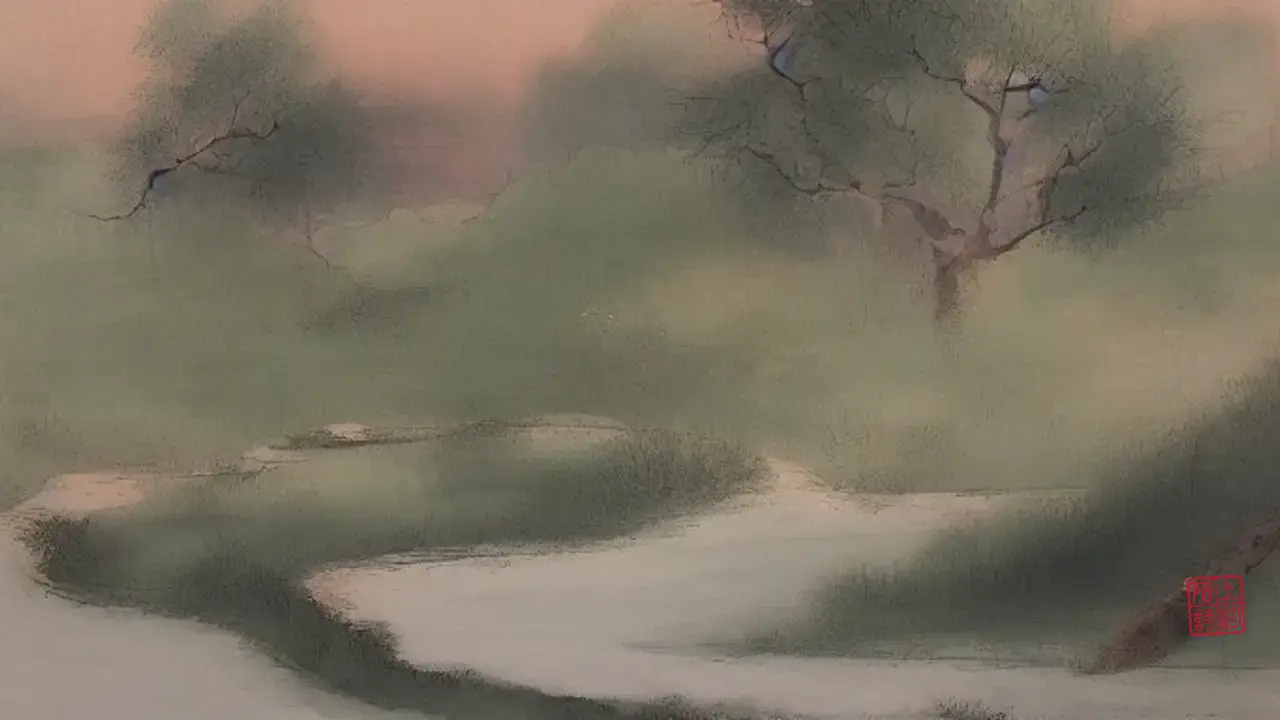 峡云的高，猿声的湿