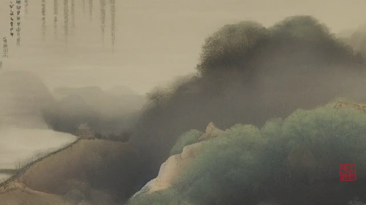 王维在辋川，空比山先响