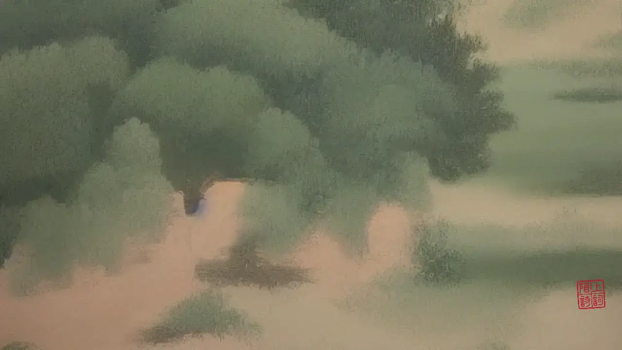 开轩面场圃，把酒话桑麻