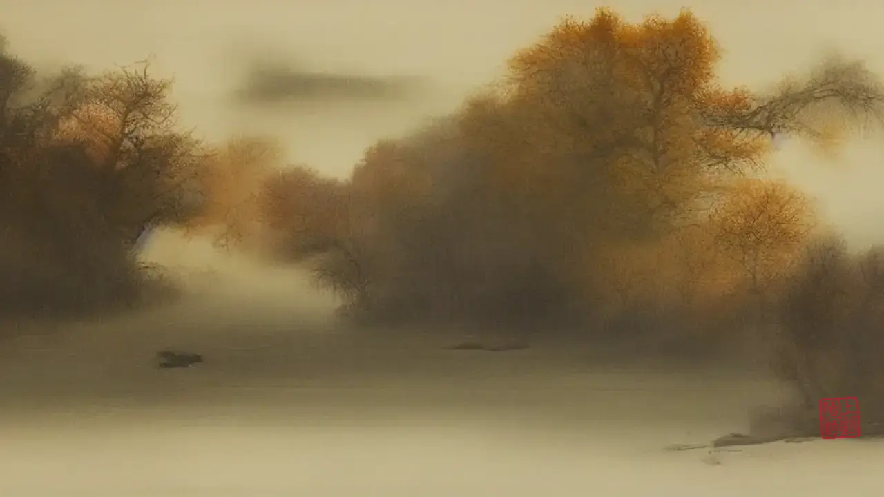 独钓寒江，钓的是雪还是自己？