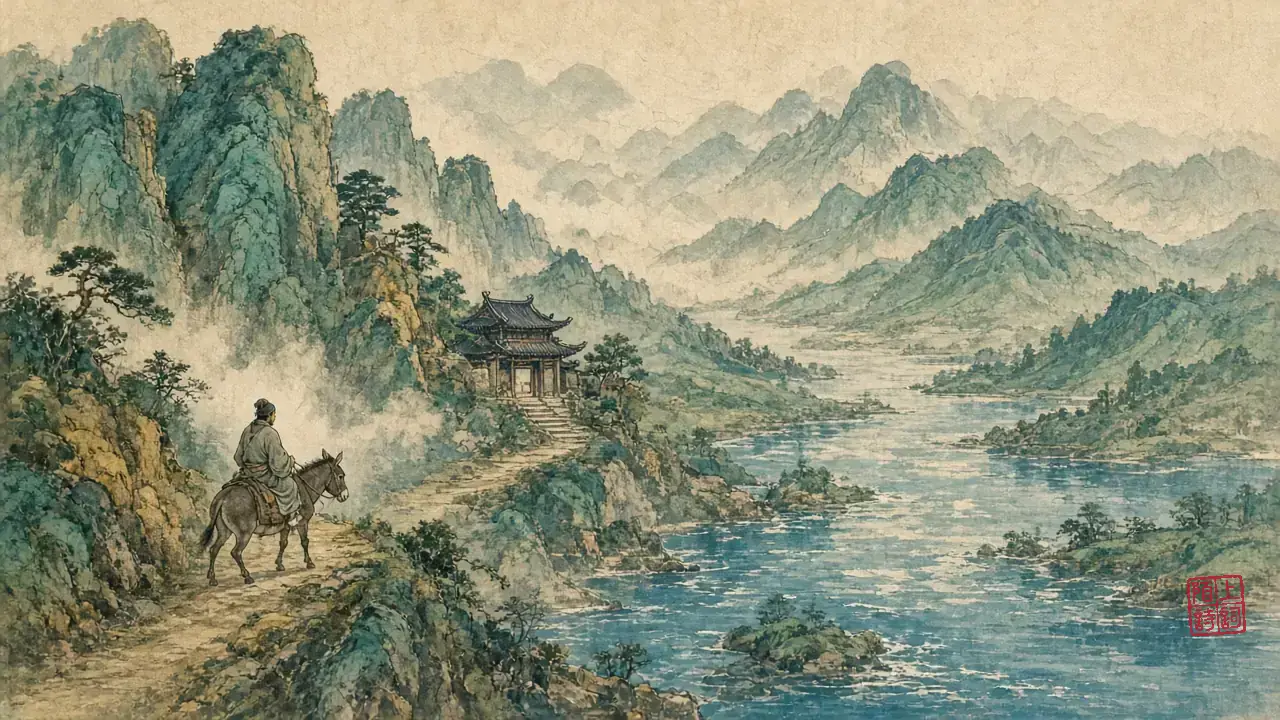 贾岛在驴上，敲比推更响