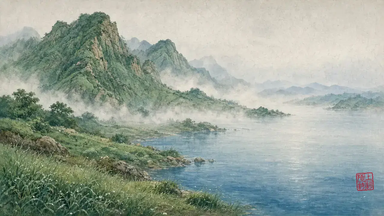 草尖亮了一夜，露还没有名字