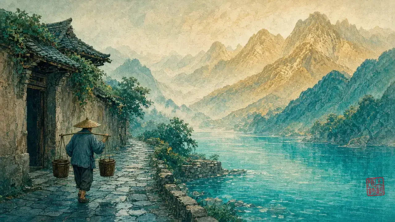 一担水如何压弯整条巷