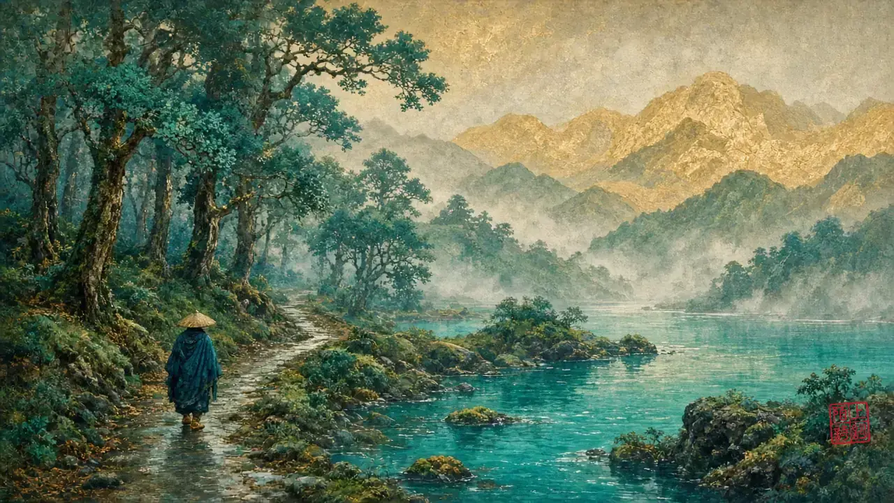 莫听穿林，鞋底还湿不湿？