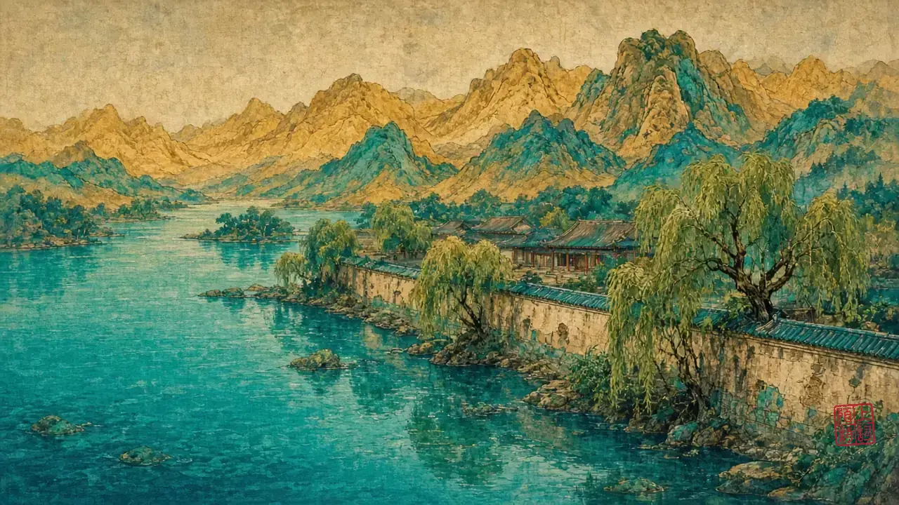 韩翃写寒食，御柳先动了一下