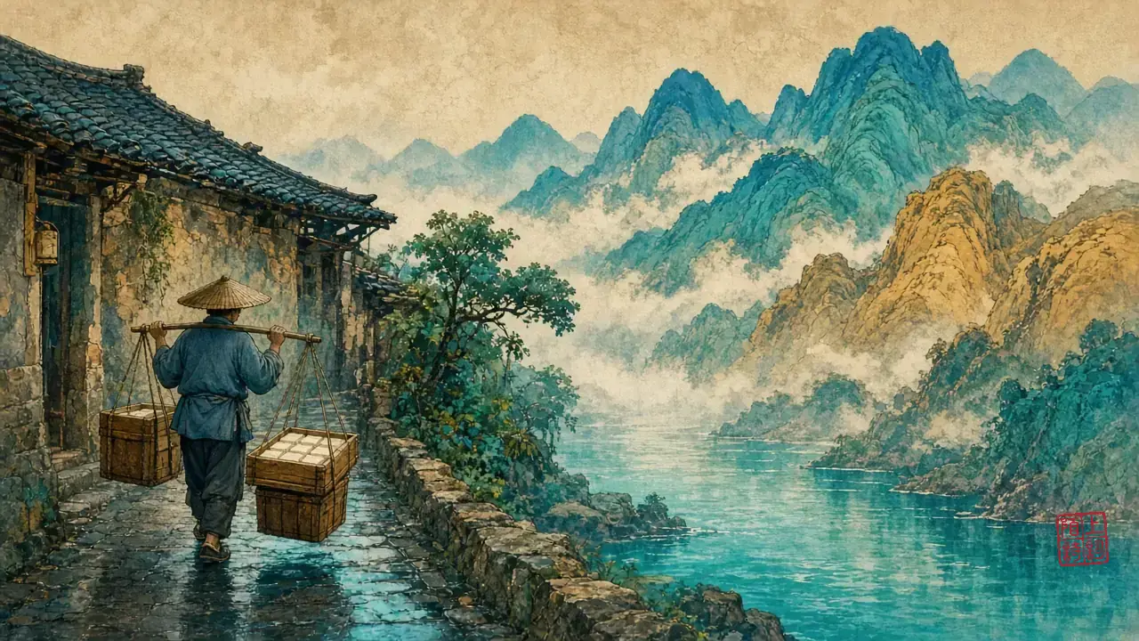 豆腐担过巷，天才真正亮