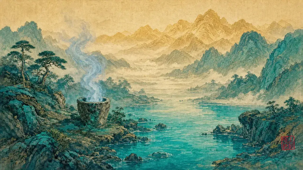 药臼一杵，苦从石里出来