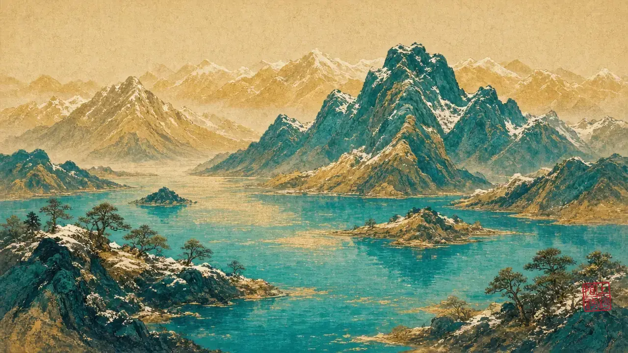 祖咏写终南，雪比句先满
