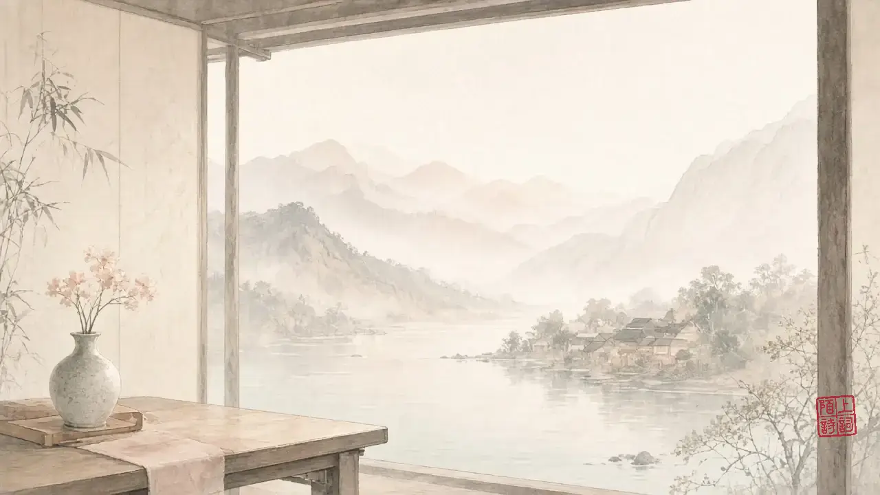纸外风停，屋里才听见自己