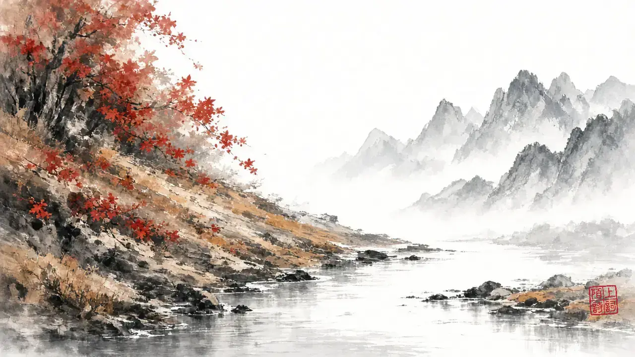 霜叶与红叶：同是秋深，颜色怎样分