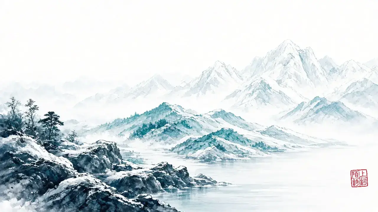 从小雪读到大雪：白怎样一层层厚起来