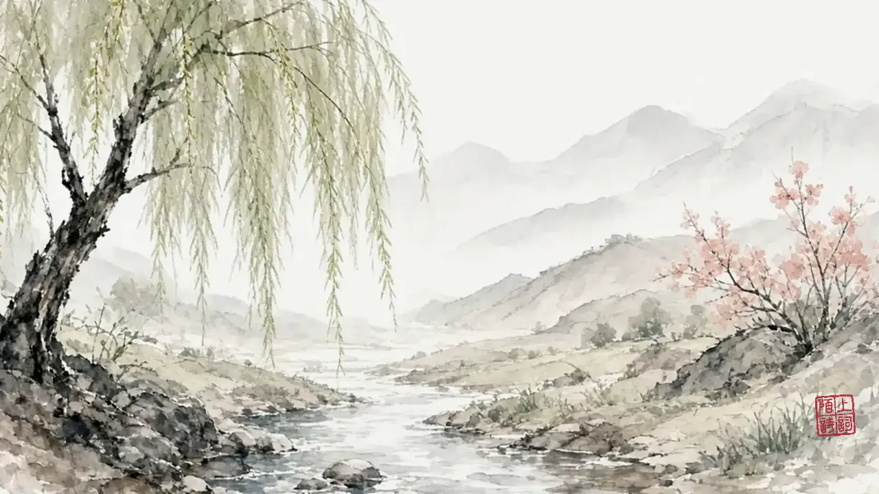 花阴深浅：步月怎样写路