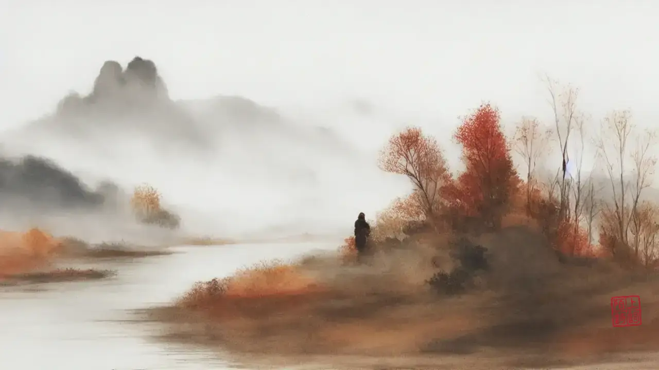 清晓出门，寒意从哪一寸进来