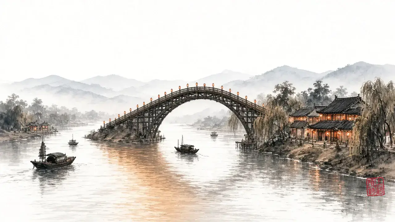 国庆夜游清明上河园，读7首词里的东京梦华
