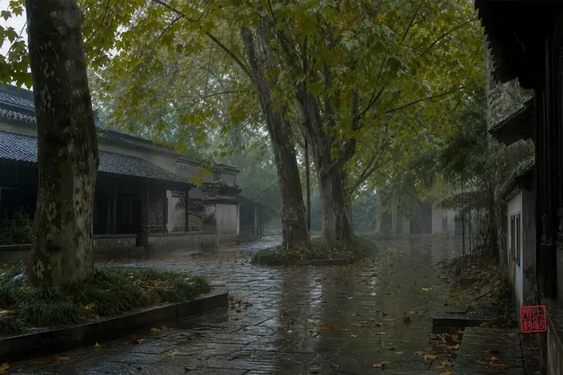 5首关于梧桐的古诗词，听尽秋雨声