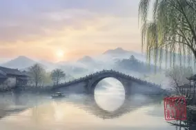 5首关于桥的古诗词，把心事搁在水面上