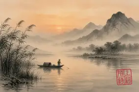 8首关于渔父的古诗词，把心事交给烟水