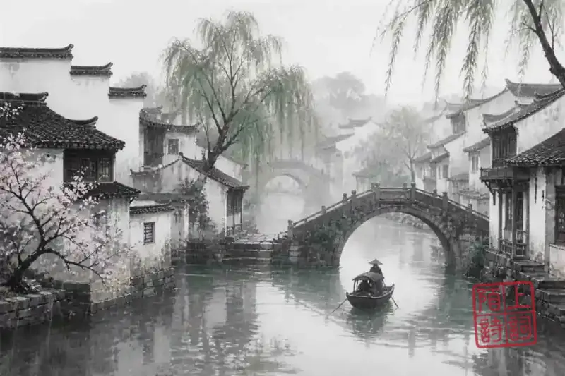 6首关于江南的古诗词，烟水温柔处的旧梦与新晴