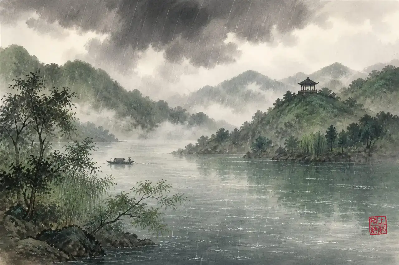 苏轼写雨：从跳珠到一蓑烟雨