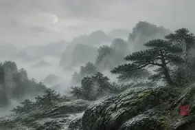 空山不是无人，是心静