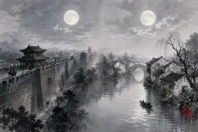 长安与江南：同一轮月的两种乡愁
