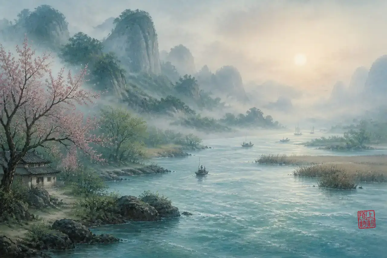 一江春水：愁与时间如何同流