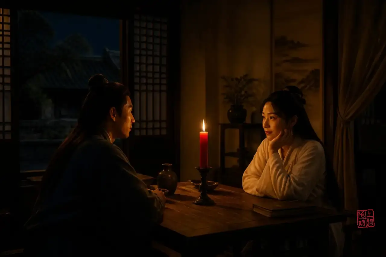 7首关于烛的古诗词，把夜话燃进烛芯