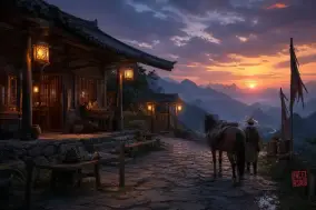 8首关于驿站的古诗词，把行程歇进灯火