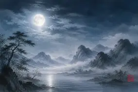 李白写月：从床前霜到关山苍茫