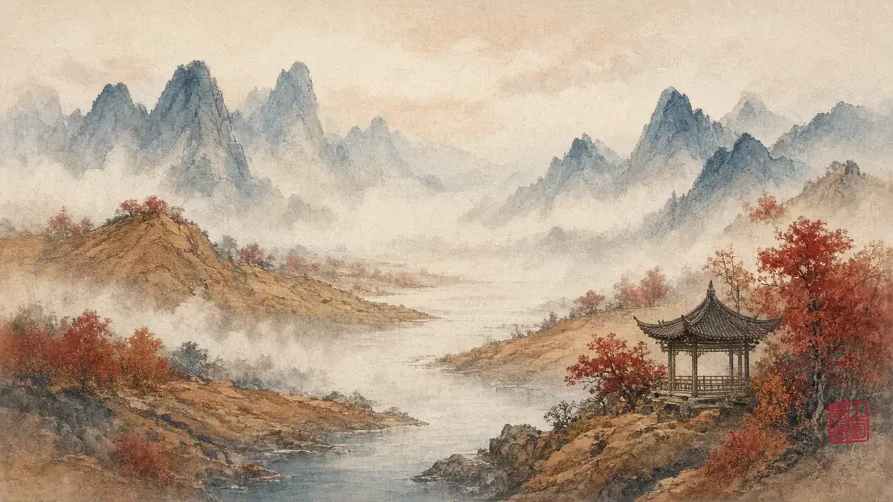 黄昏读李商隐，光会变薄