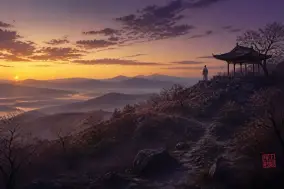 黄昏读李商隐，光会变薄