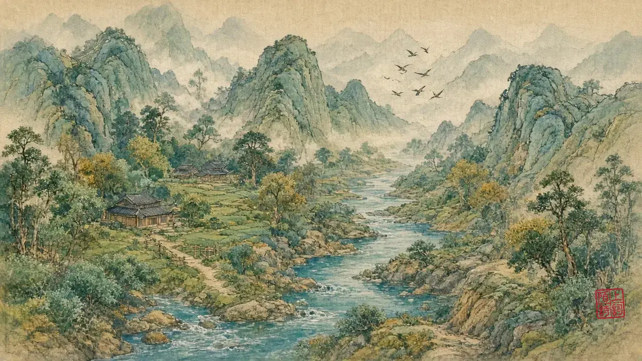 写「静」的诗，其实很热闹
