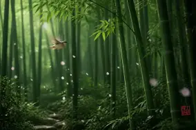 写「静」的诗，其实很热闹