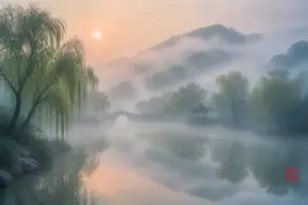 「烟」：看不清处更动人
