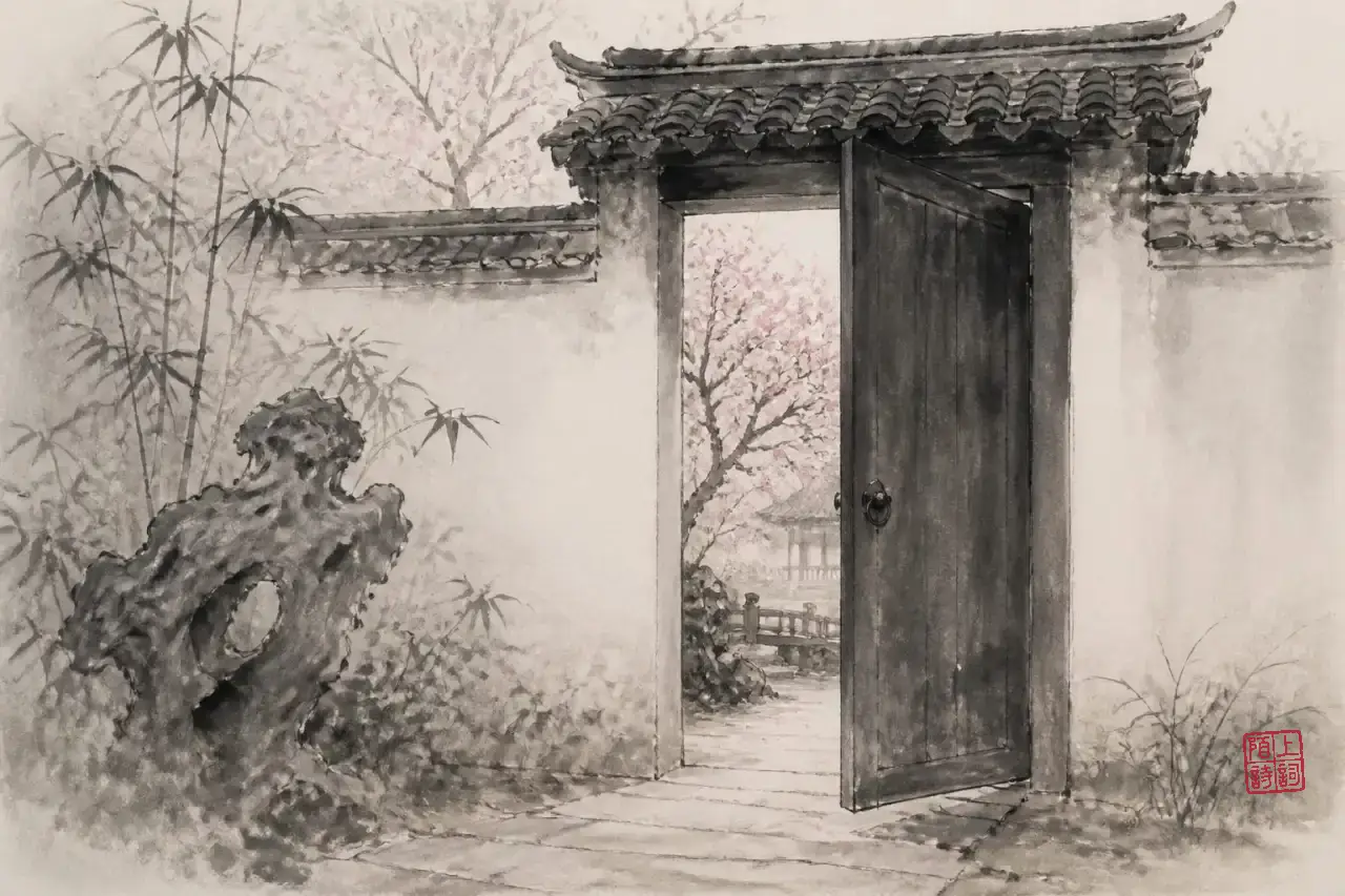 「忽然」二字：诗里那些转念