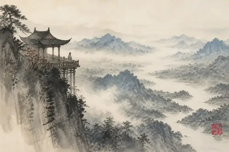 同一座楼：登临与望远，谁更孤独？