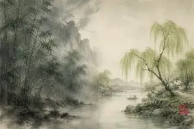 同一抹绿：王维与白居易