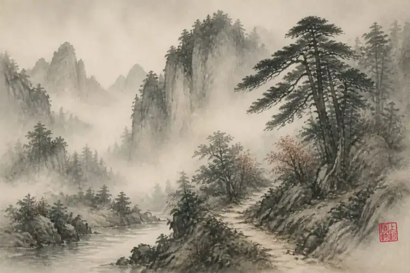 王维写「空」：不是没有，是放下