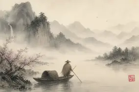 一笠烟波：张志和与柳宗元两种渔