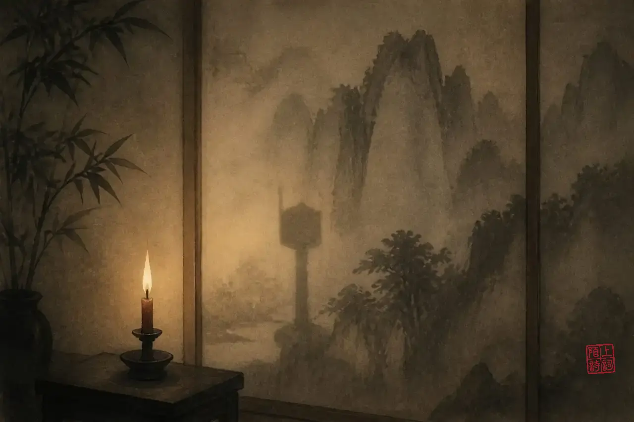 灯影下两种不同的夜读