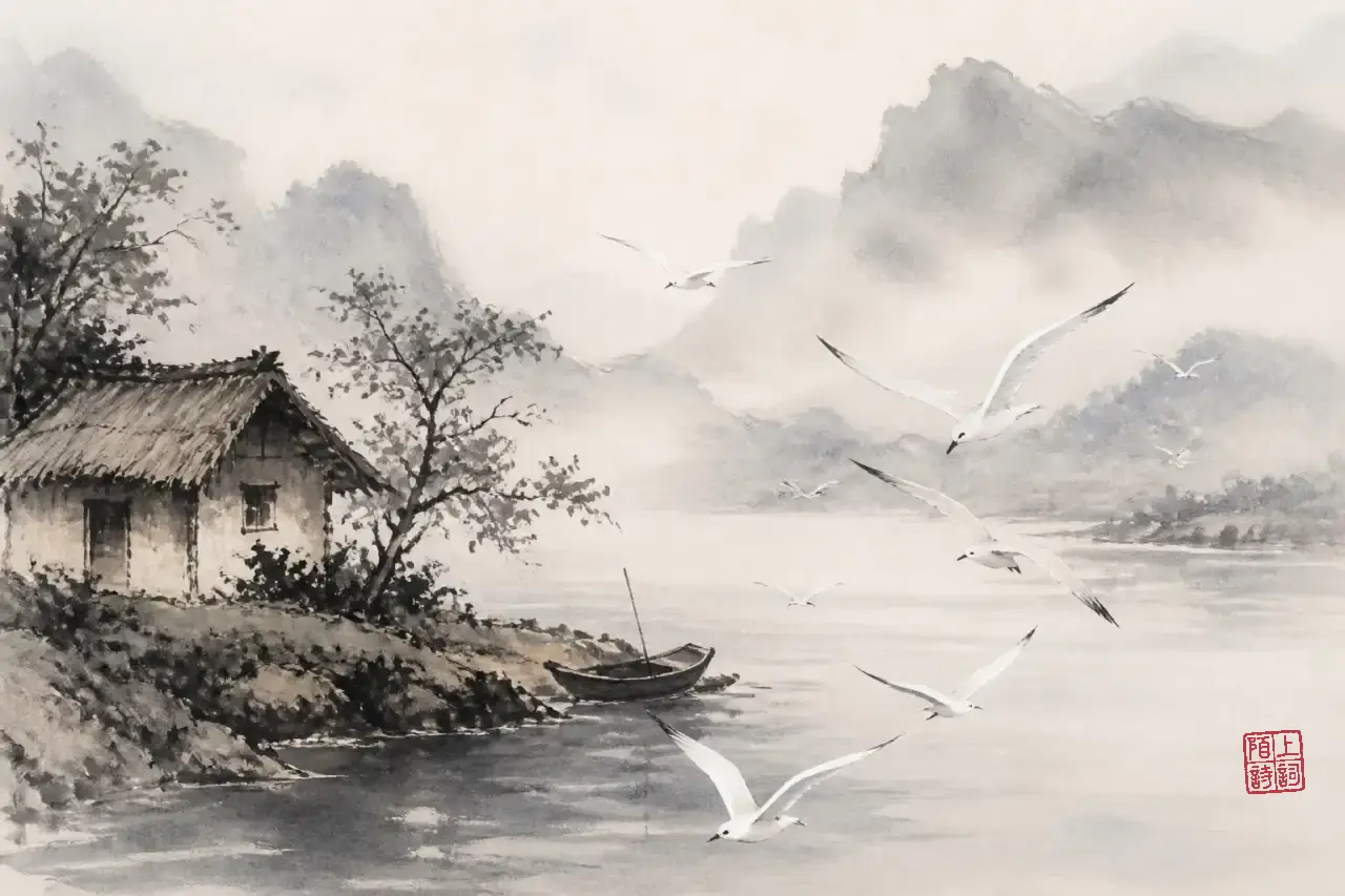 「鸥」在诗里，为什么常代表自由