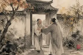 「久别」在诗里从不吵嚷