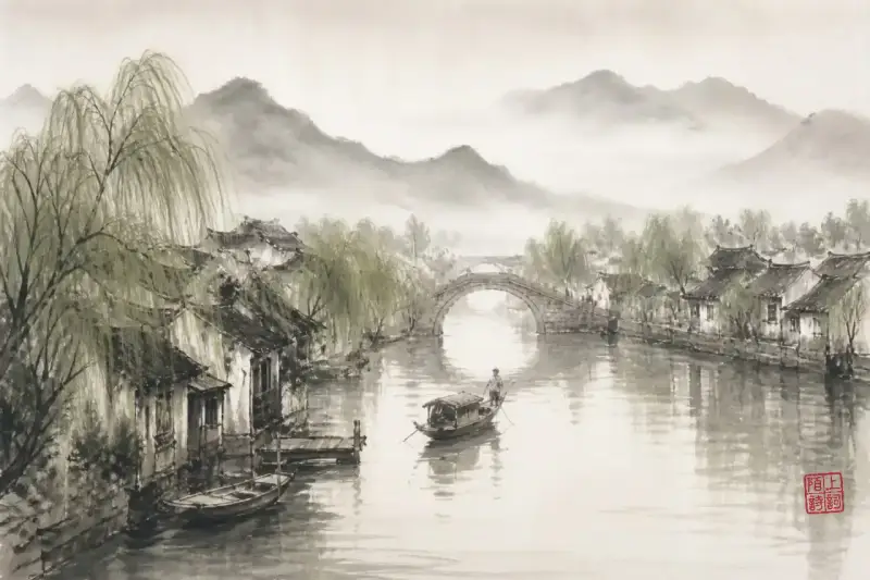 「桥」不仅是过河：诗里的相遇与别离